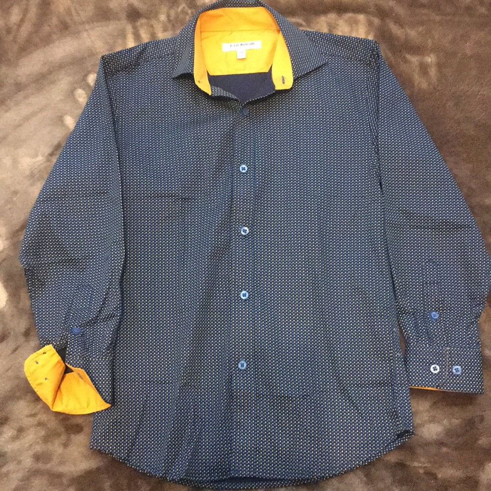 Isaac Mizrahi Boys Dress Shirt